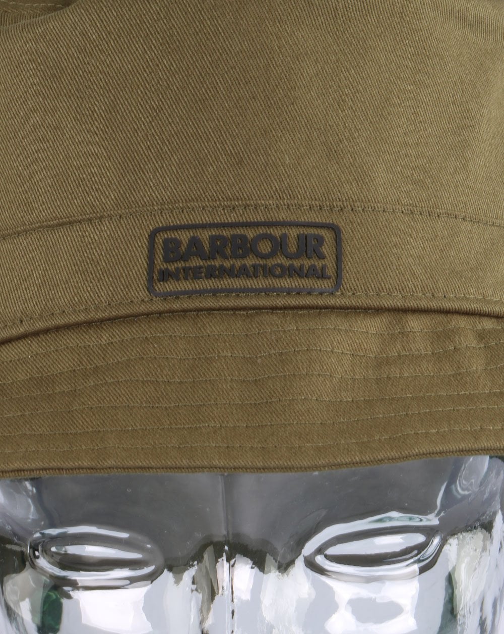 Barbour International Norton Drill Sports Hat Vintage Green
