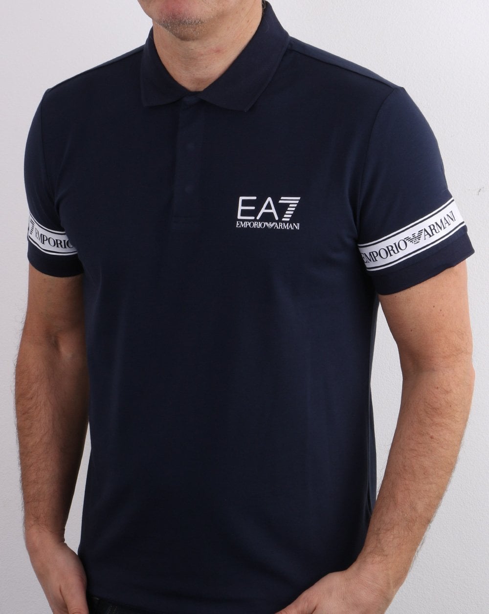 Emporio Armani EA7 Poloshirt Marineblau