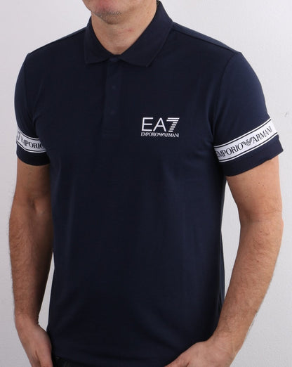 Emporio Armani EA7 Poloshirt Marineblau