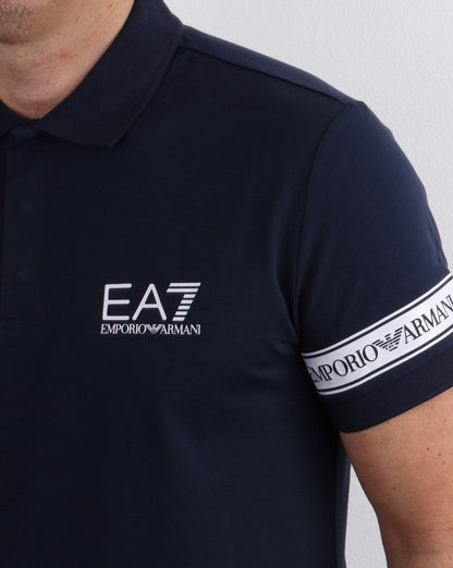 Emporio Armani EA7 Poloshirt Marineblau
