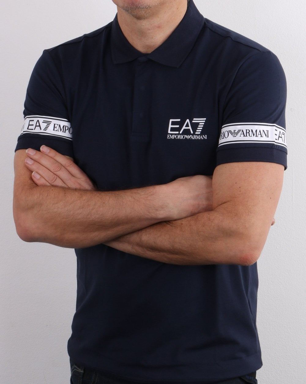 Emporio Armani EA7 Poloshirt Marineblau