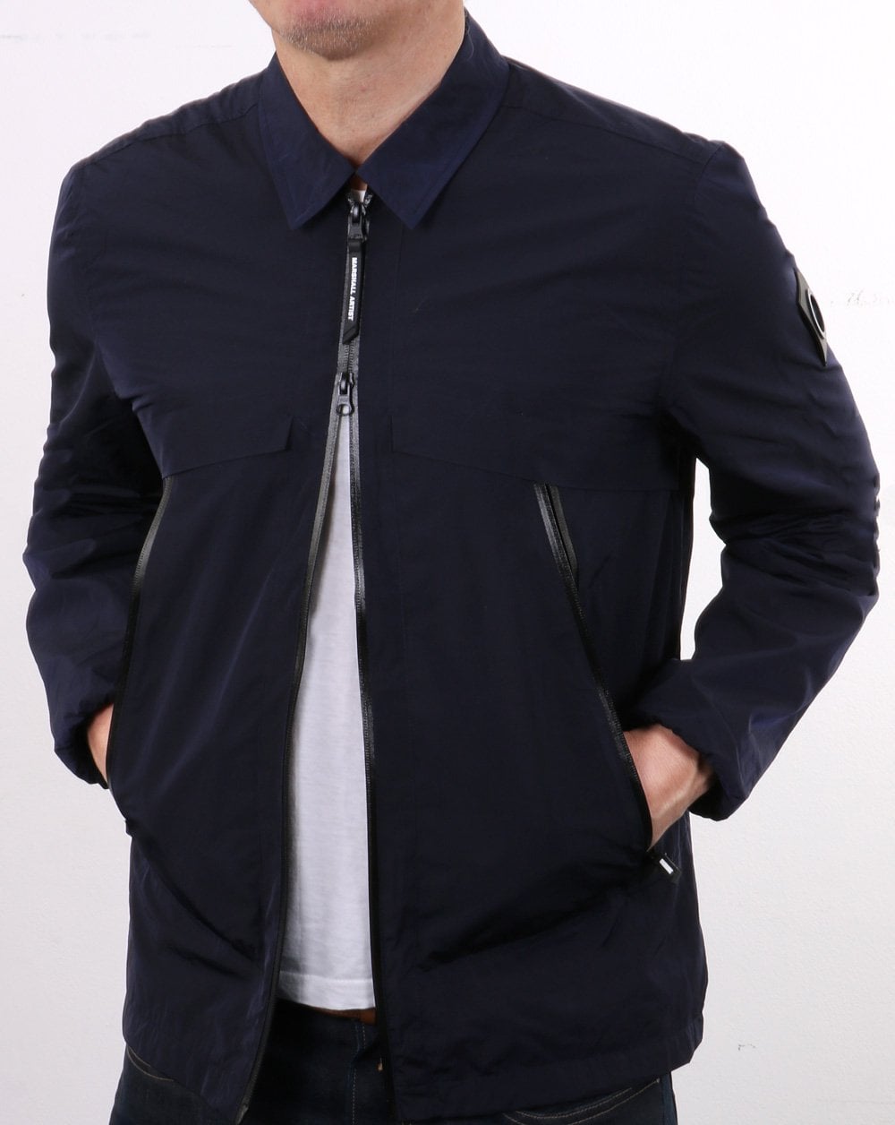 Marshall Artist Molecular Kita Overshirt Navy