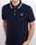 Fila Vintage Tipped Polo Shirt Navy