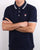 Fila Vintage Tipped Polo Shirt Navy