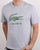 Lacoste Cracked Logo T-shirt Silver Chine
