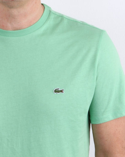 Lacoste – T-Shirt mit Rundhalsausschnitt, Minze