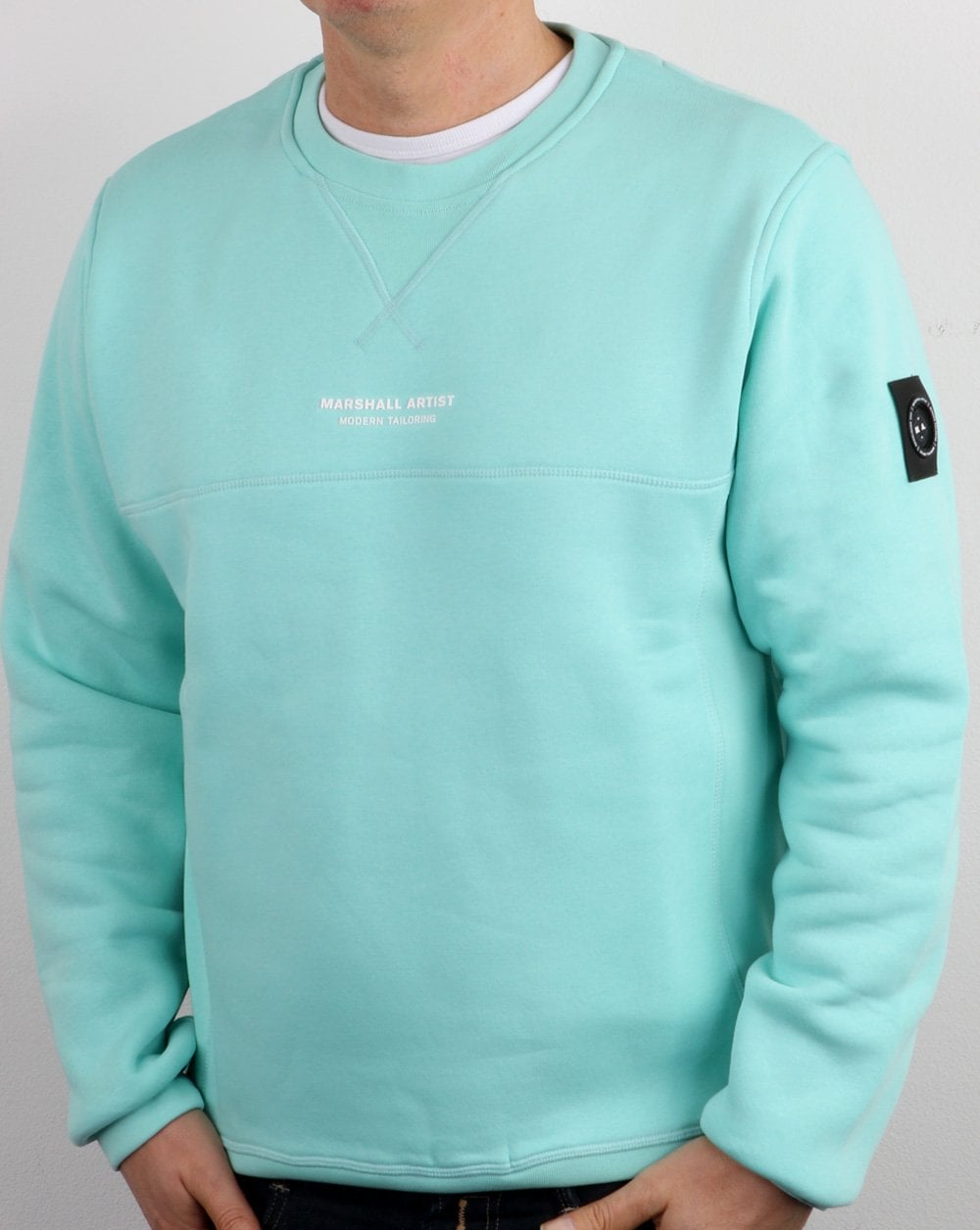 Marshall Artist Siren Sweatshirt Aqua Blau
