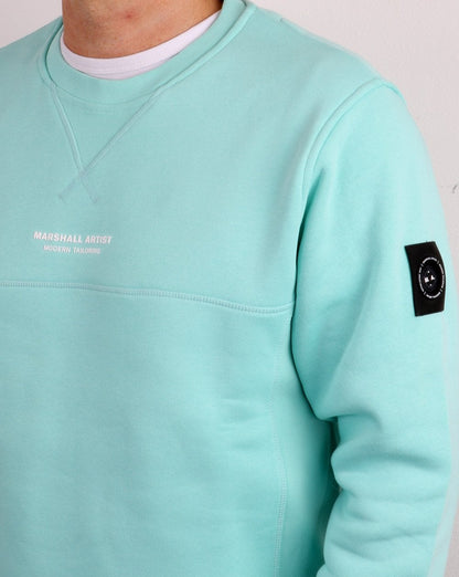 Marshall Artist Siren Sweatshirt Aqua Blau