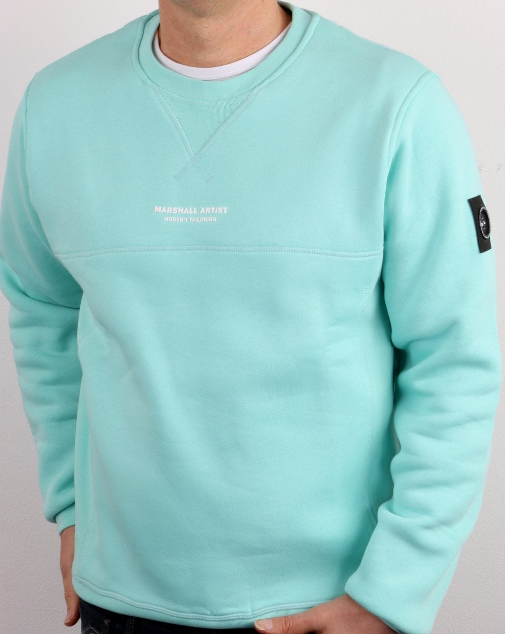 Marshall Artist Siren Sweatshirt Aqua Blau