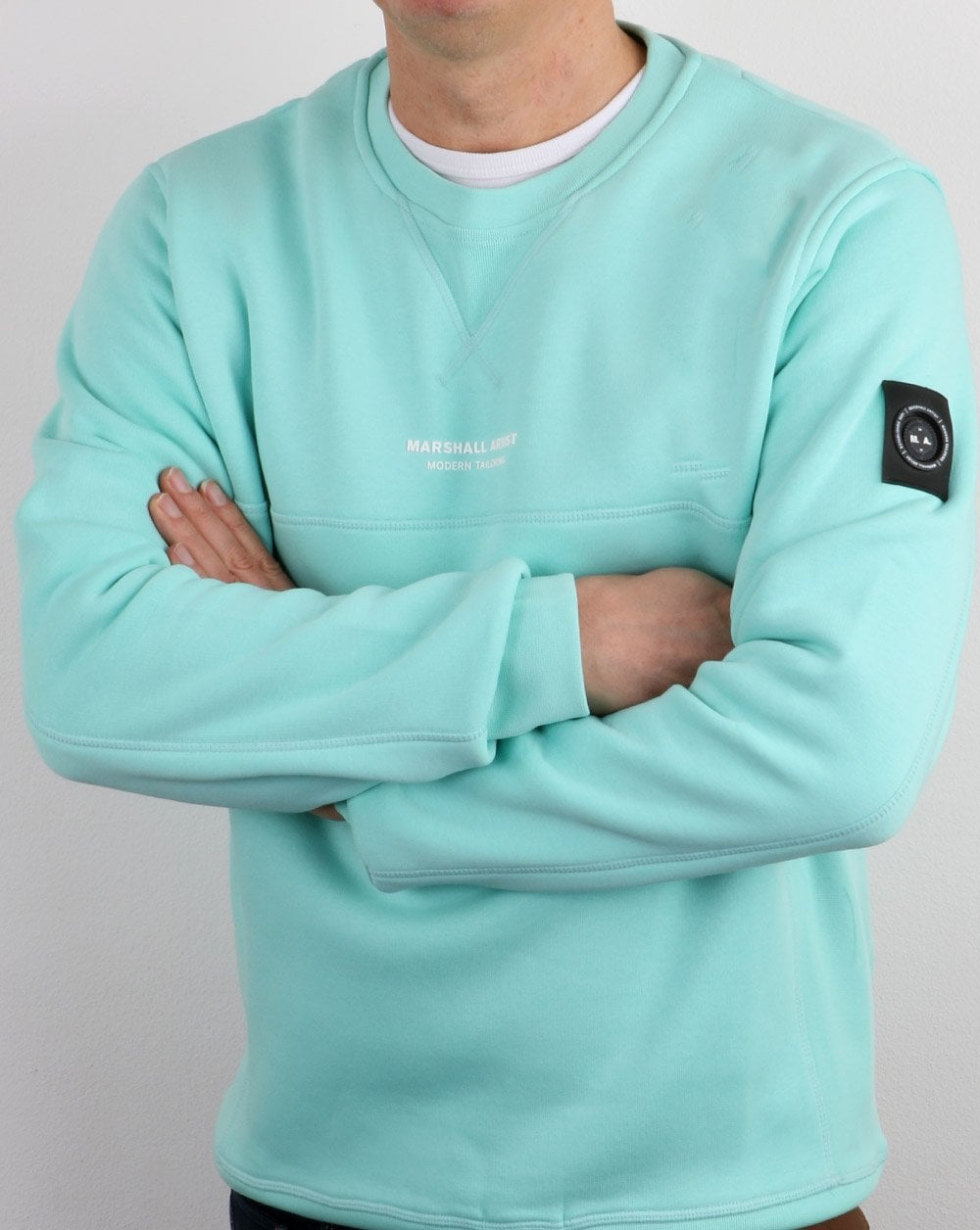 Marshall Artist Siren Sweatshirt Aqua Blau