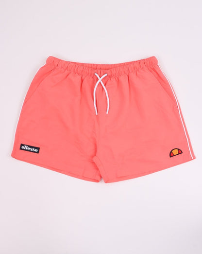 Ellesse – Badeshorts in Koralle