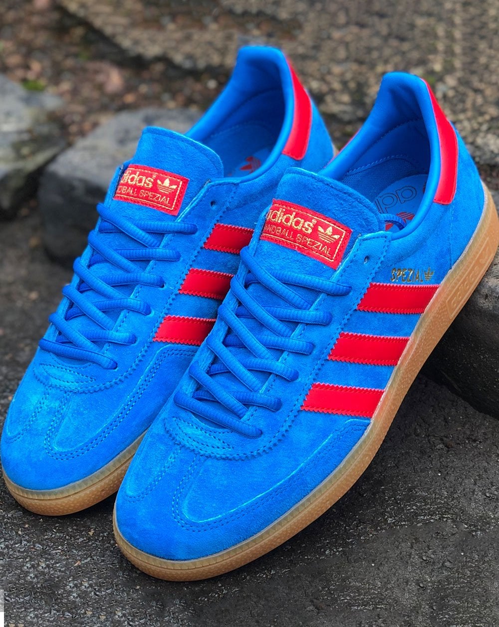 Adidas Spezial Sneakers Bright Blue/Vivid Red