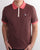 Fila Vintage Bb1 Polo Shirt Brown/Coral