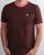 Fila Vintage Ringer T Shirt Brown/Coral