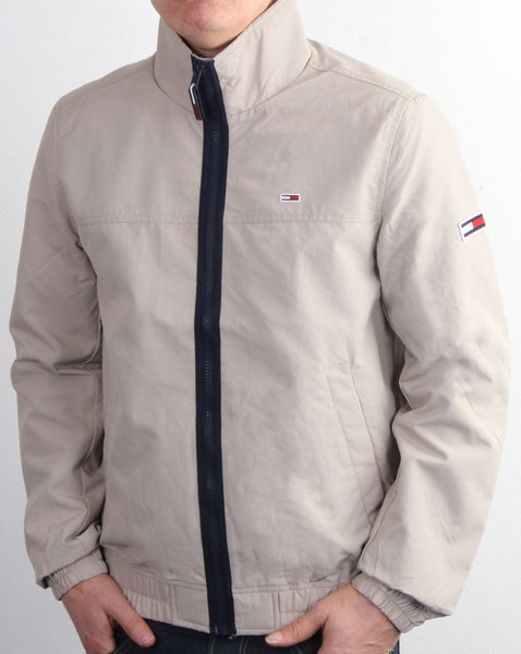 Tommy Jeans Essential Bomber Jacket Stone