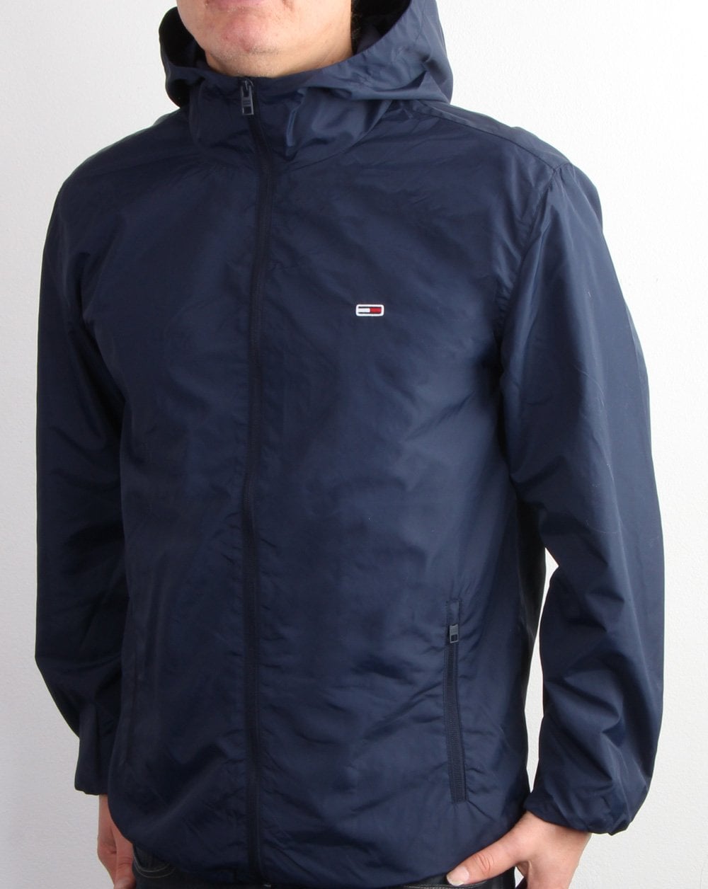 Tommy Jeans Leichte Windjacke, Marineblau