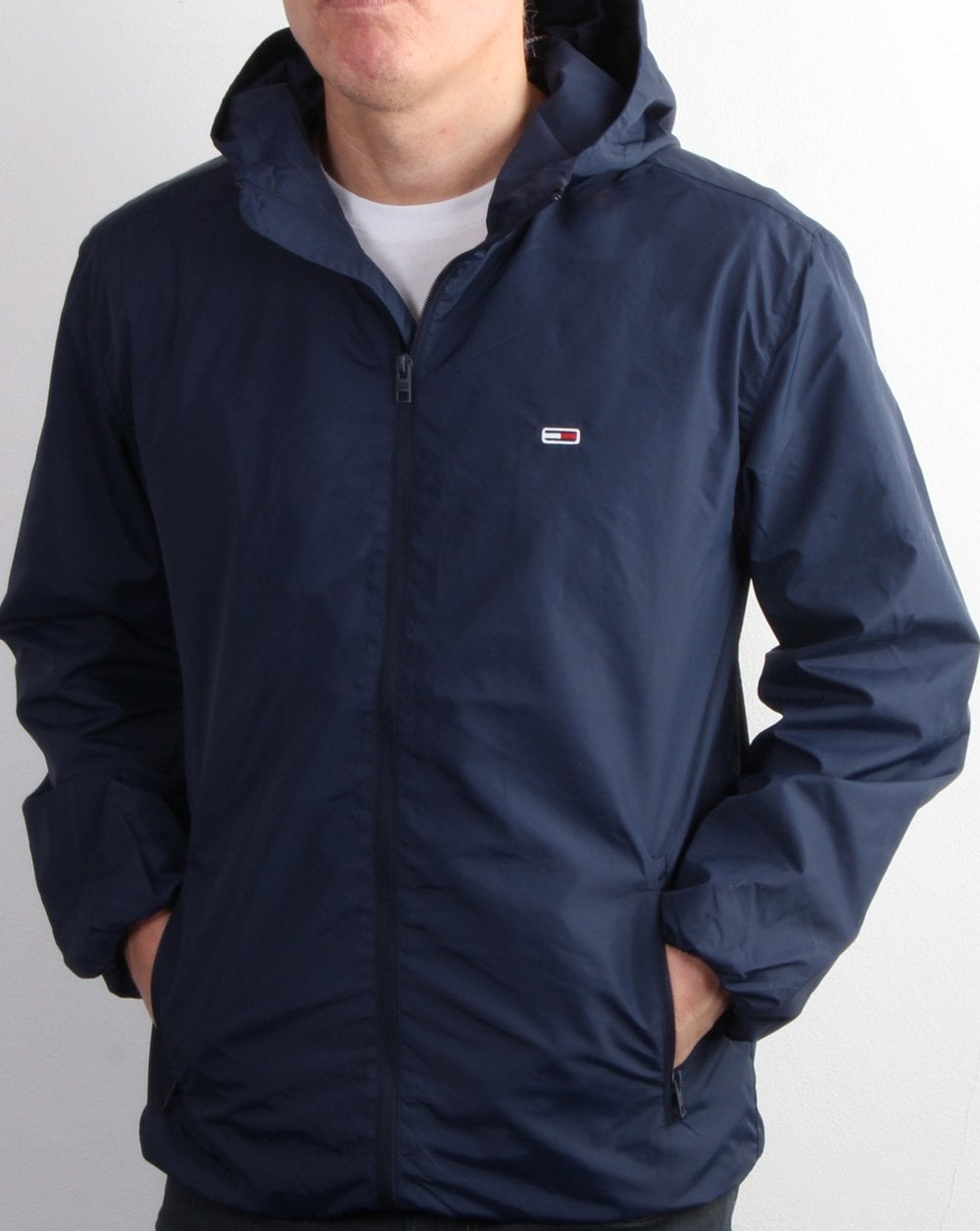 Tommy Jeans Leichte Windjacke, Marineblau