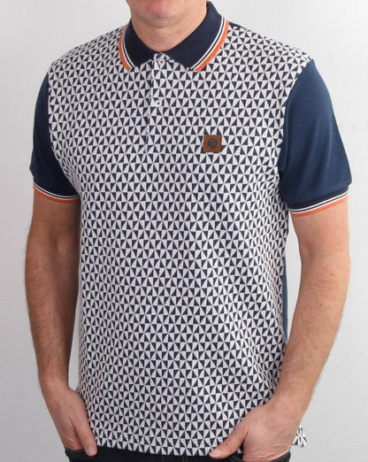Trojan Diamond Poloshirt, Marineblau