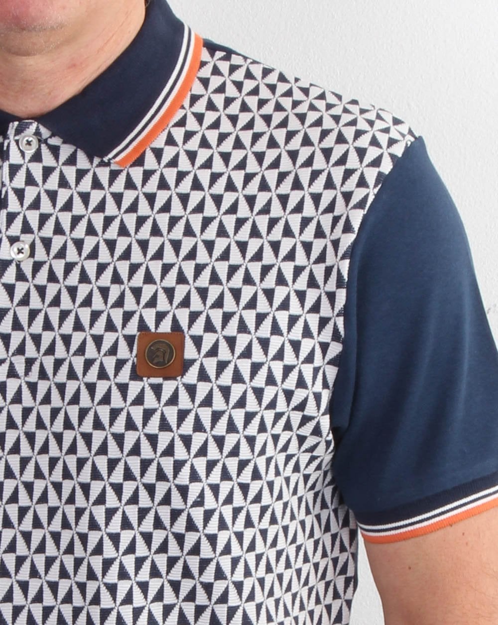 Trojan Diamond Poloshirt, Marineblau