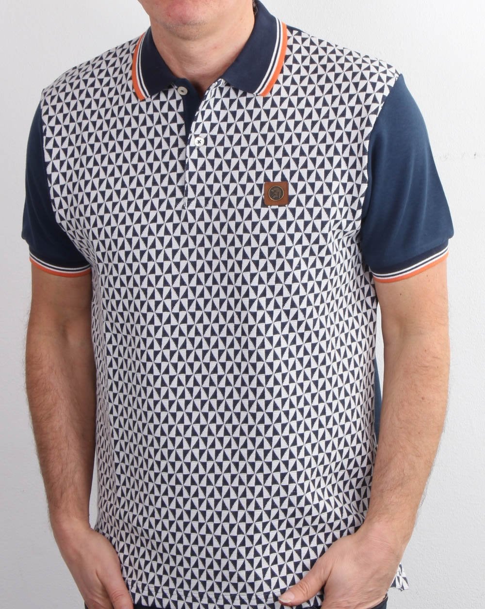 Trojan Diamond Poloshirt, Marineblau