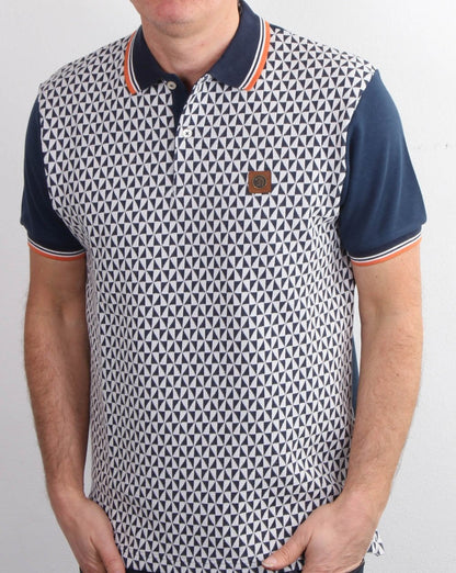 Trojan Diamond Poloshirt, Marineblau