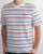 Fila Vintage Striped T Shirt White/multi