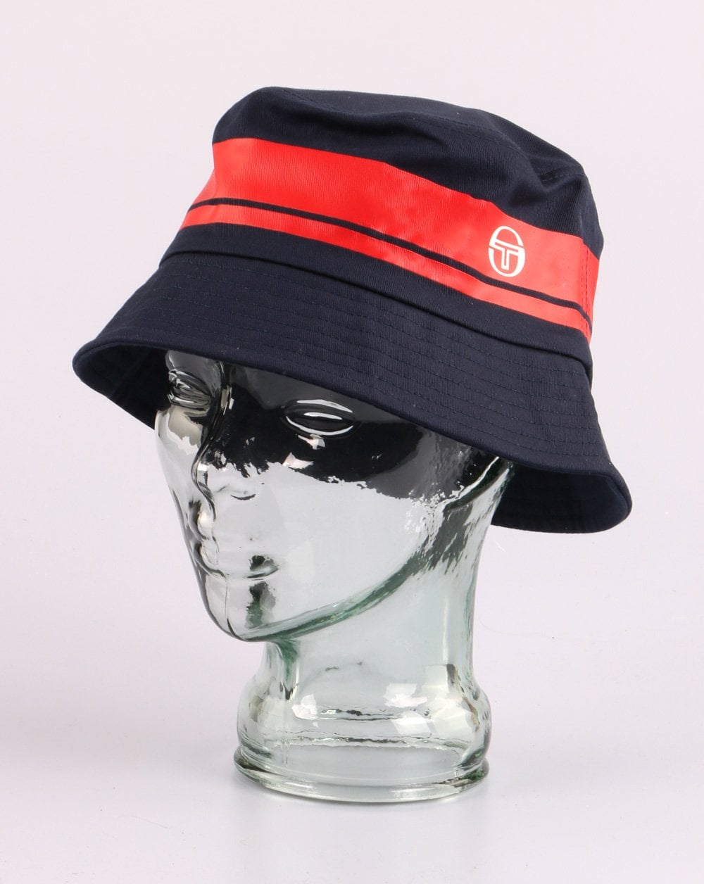 Sergio Tacchini Masters Bucket Hat Marineblau/Rot