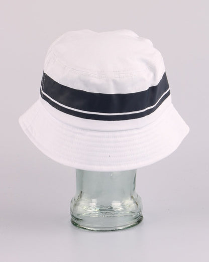 Sergio Tacchini Masters Bucket Hat Weiß/Marineblau