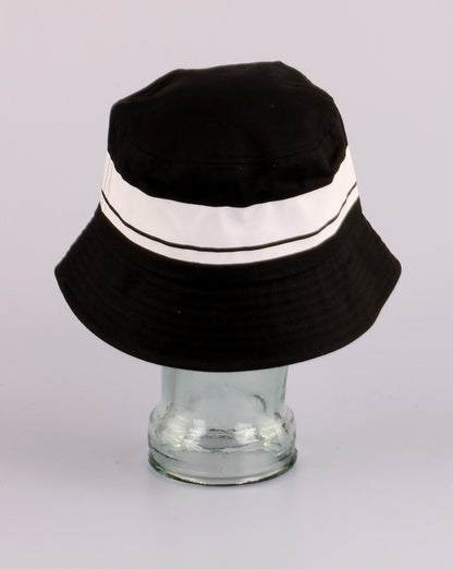 Sergio Tacchini Masters Bucket Hat Schwarz/Weiß