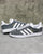 Adidas Gazelle Trainers Dk Grey/White