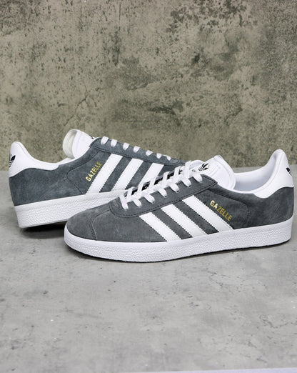 Adidas Gazelle Sneakers Dunkelgrau/Weiß