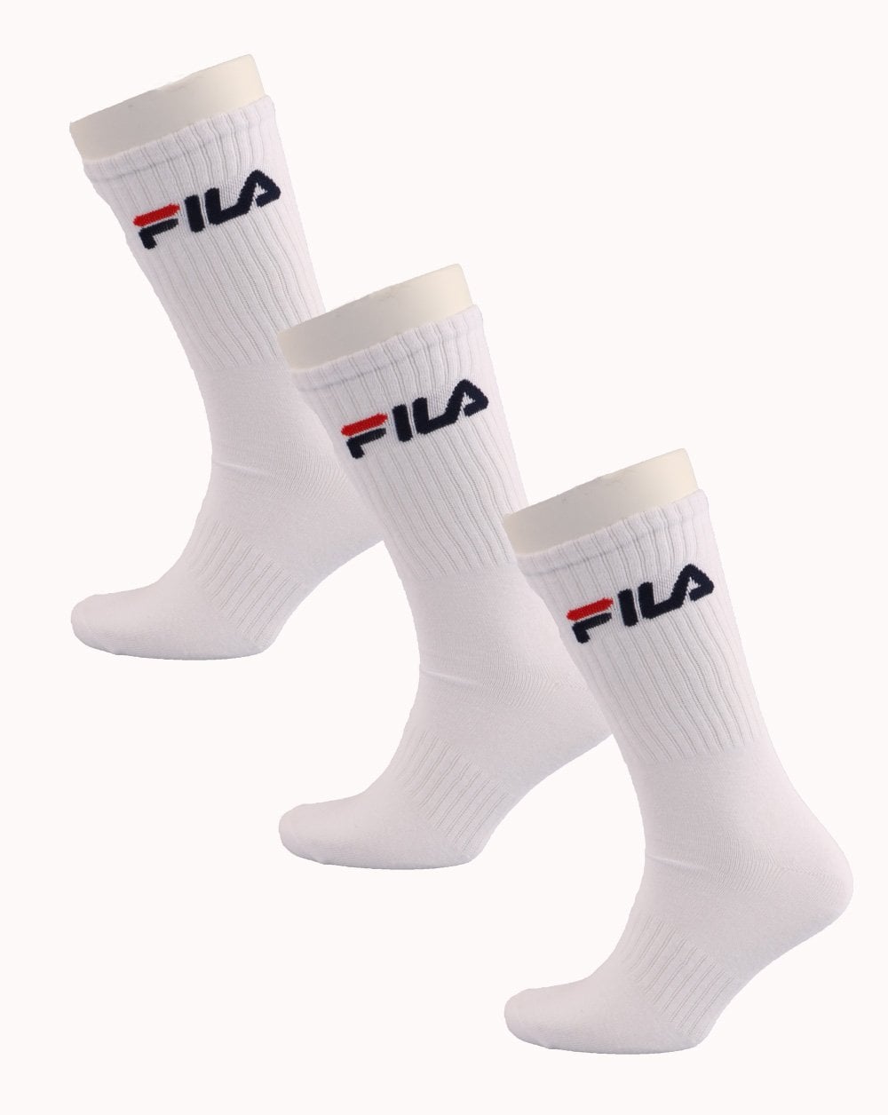 Fila Vintage 3er-Pack Tennissocken Weiß