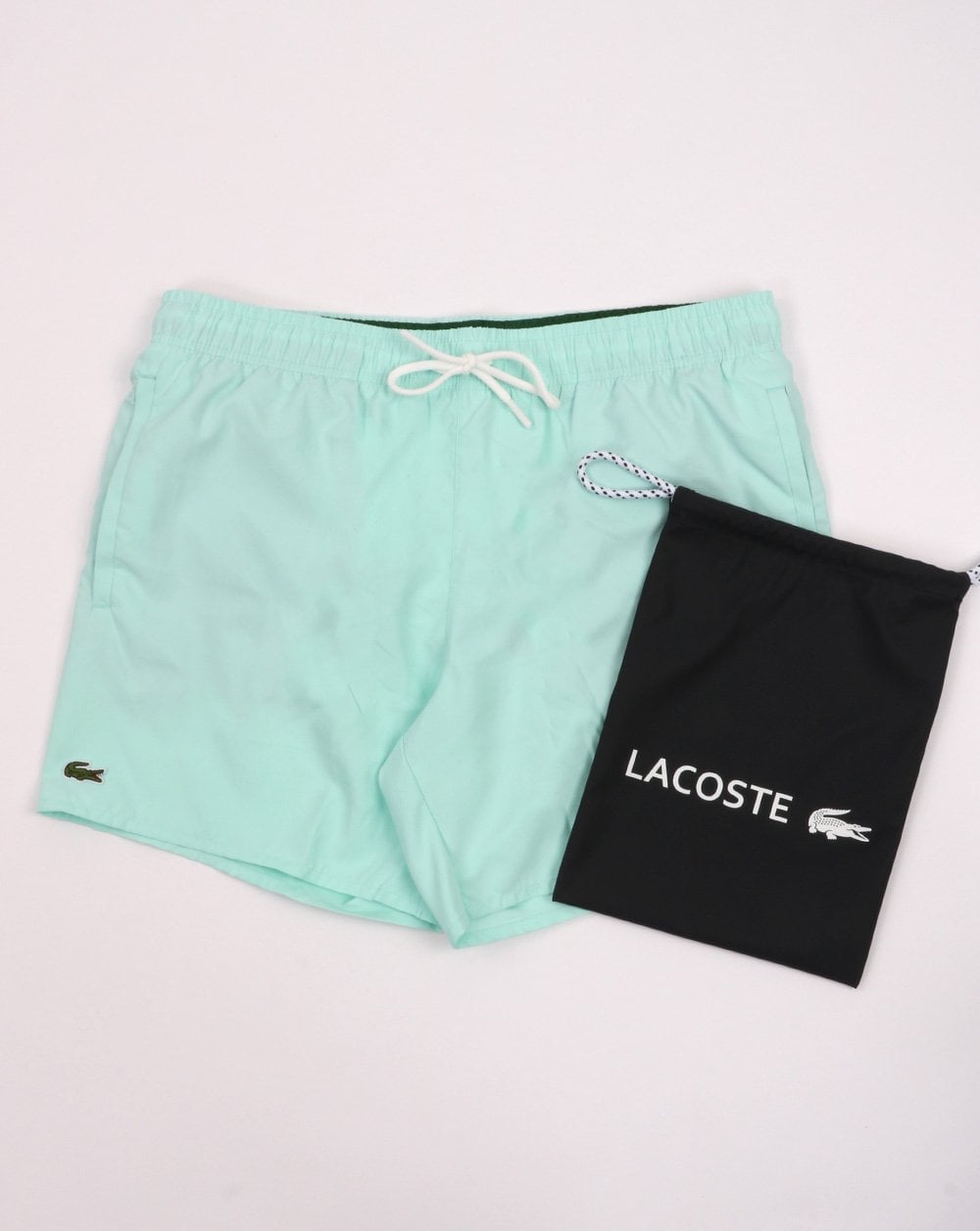 Lacoste Badeshorts Soft Green