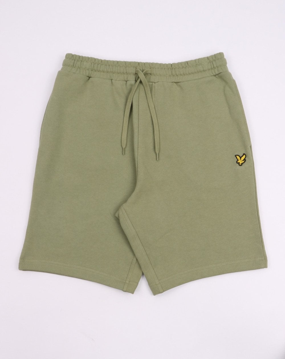 Lyle And Scott – Sweatshorts in Moosgrün