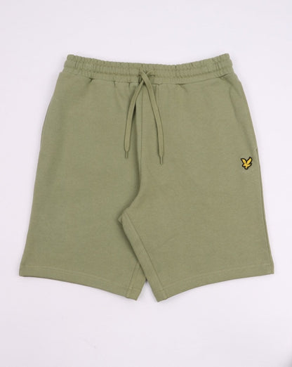 Lyle And Scott – Sweatshorts in Moosgrün