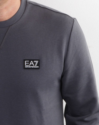 Emporio Armani EA7 Sweatshirt Anthrazitgrau