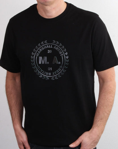 Marshall Artist Hi-Density T-Shirt Schwarz