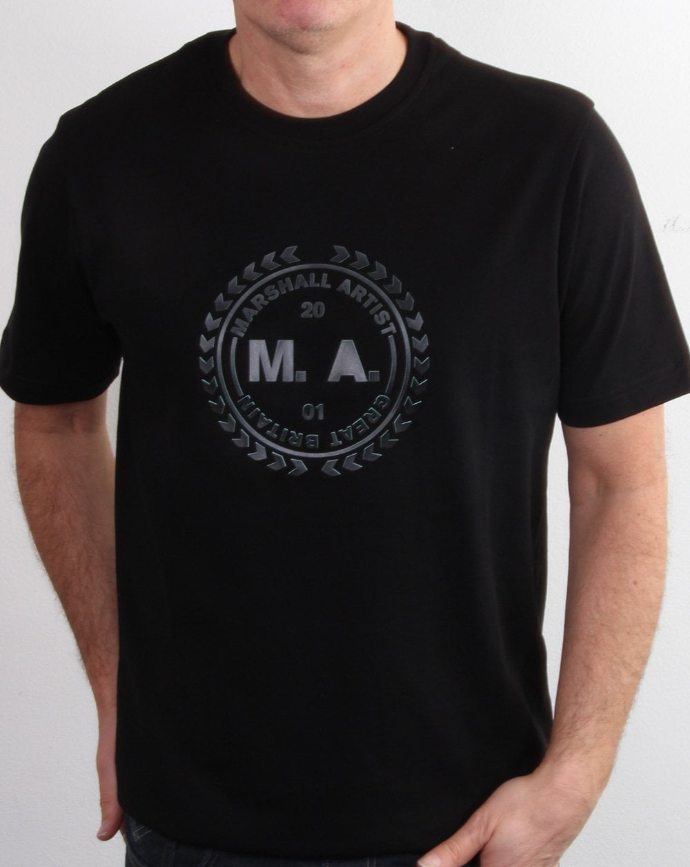Marshall Artist Hi-Density T-Shirt Schwarz