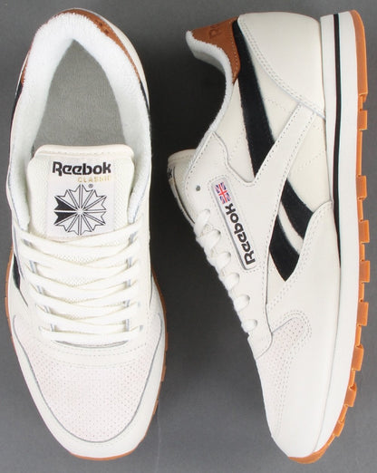 Reebok Classic Leather Sneakers Kreide/Schwarz