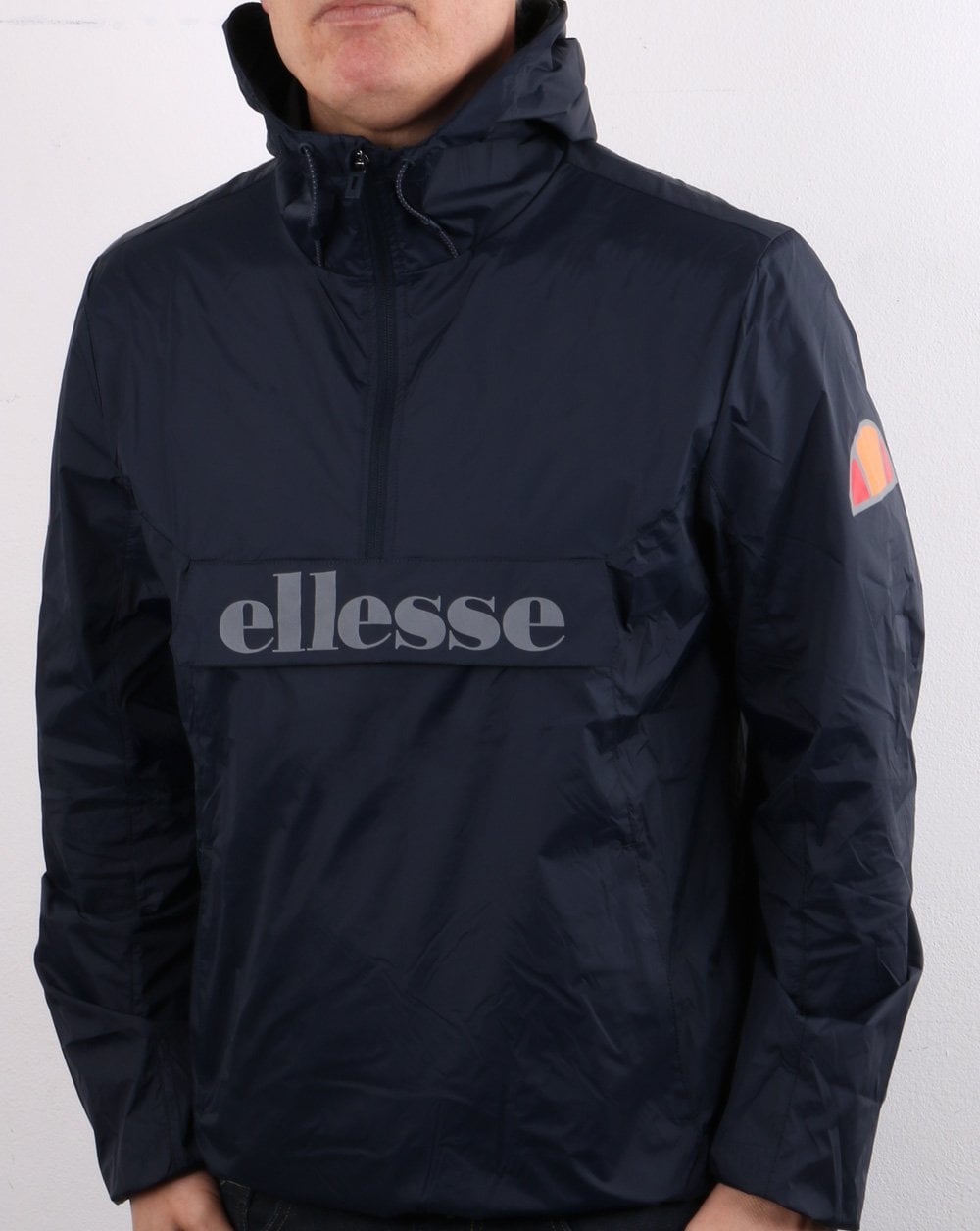 Ellesse – Acera – Überziehjacke in Marineblau