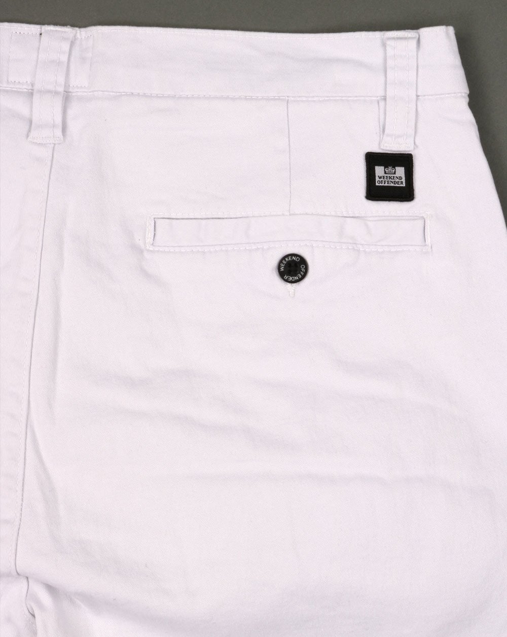 Weekend Offender Ivan Shorts White