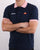 Ellesse Lessepsia Polo Shirt Navy/pink
