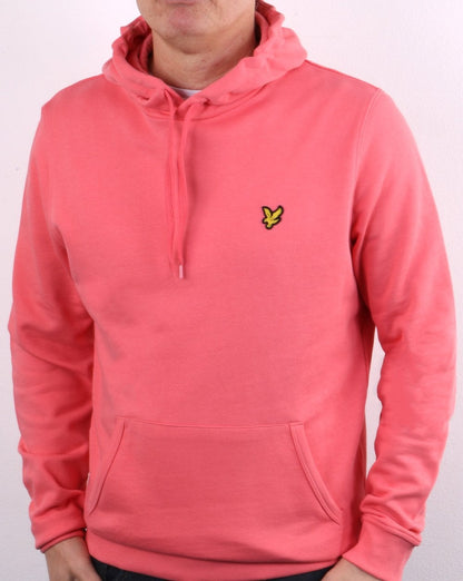 Lyle And Scott – Kapuzenpullover in Korallenrosa
