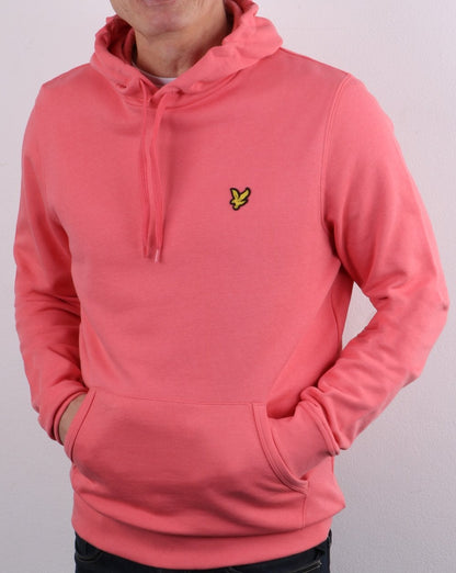 Lyle And Scott – Kapuzenpullover in Korallenrosa