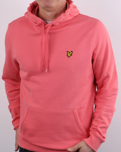 Lyle And Scott – Kapuzenpullover in Korallenrosa