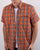 Trojan Check Shirt Orange