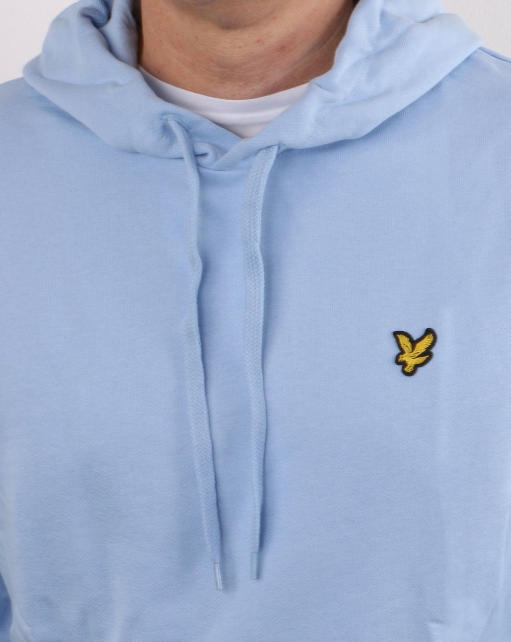 Lyle And Scott Pullover Hoodie Pool Blue