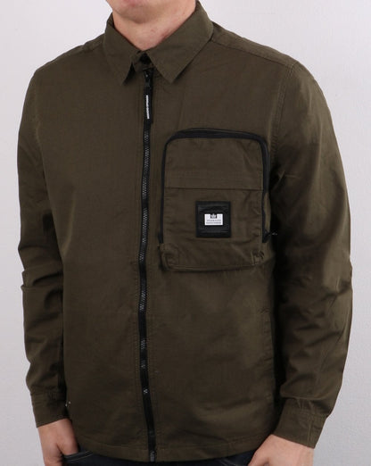 Weekend Offender Railay Overshirt Dunkelarmee