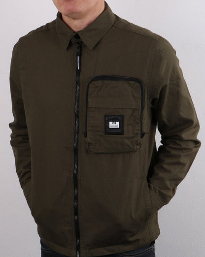 Weekend Offender Railay Overshirt Dunkelarmee