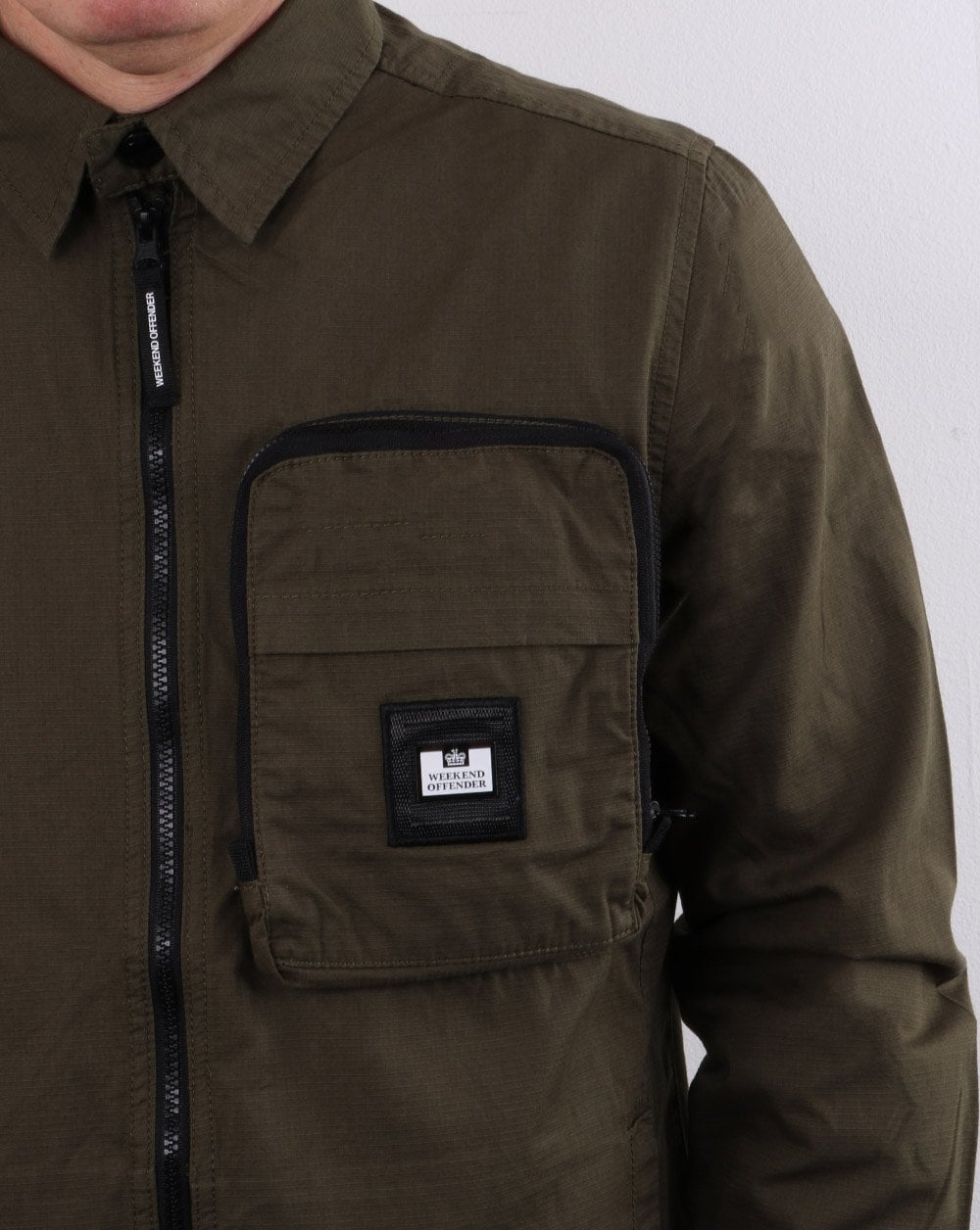 Weekend Offender Railay Overshirt Dunkelarmee